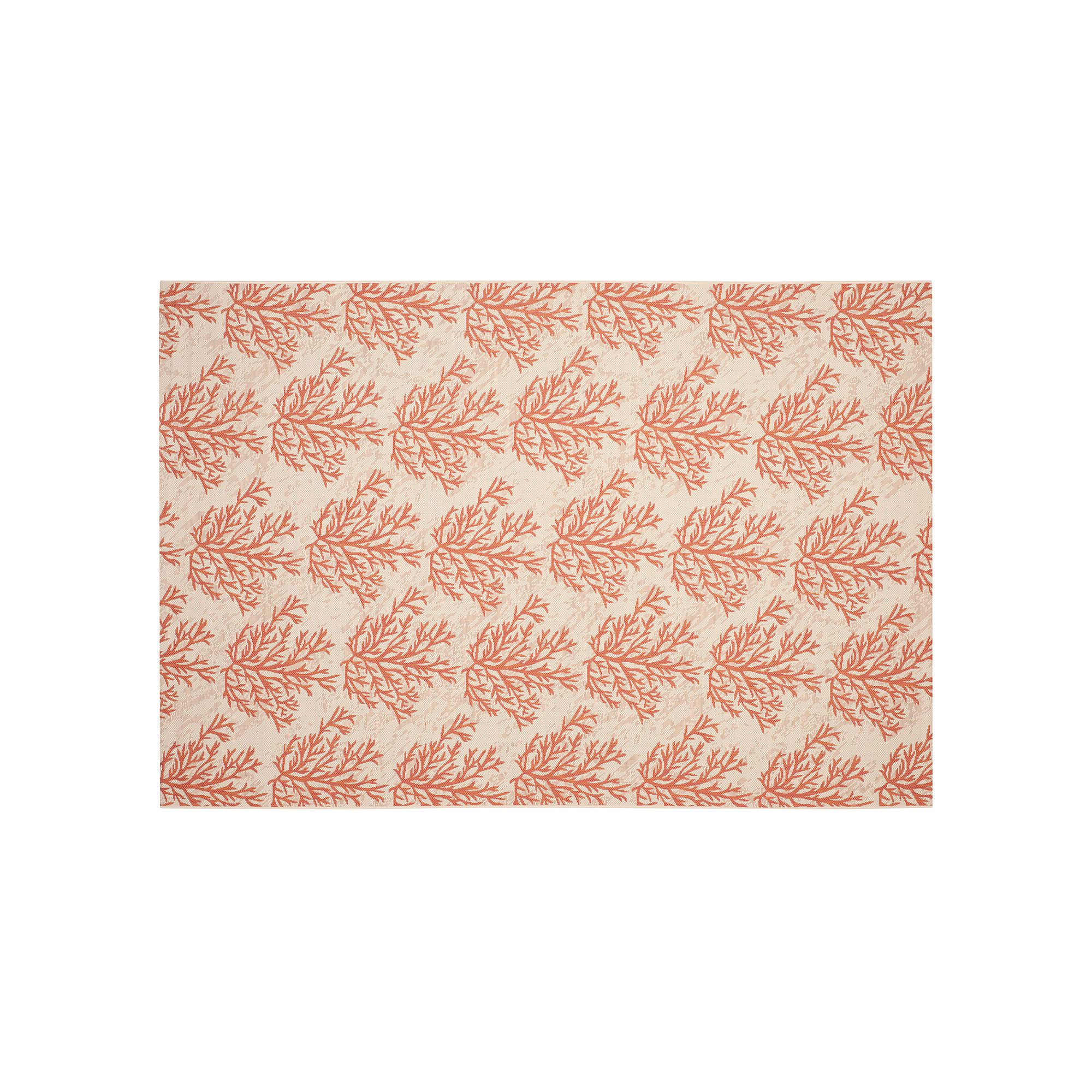 Safavieh Courtyard Willow Branch Indoor Outdoor Rug, Beige Terracotta