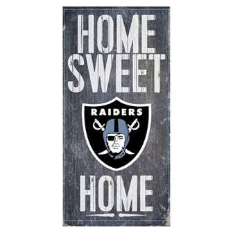 Oakland Raiders Home Sweet Home Sign