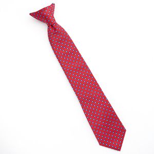 Boys Chaps Circle Dotted Clip-On Tie