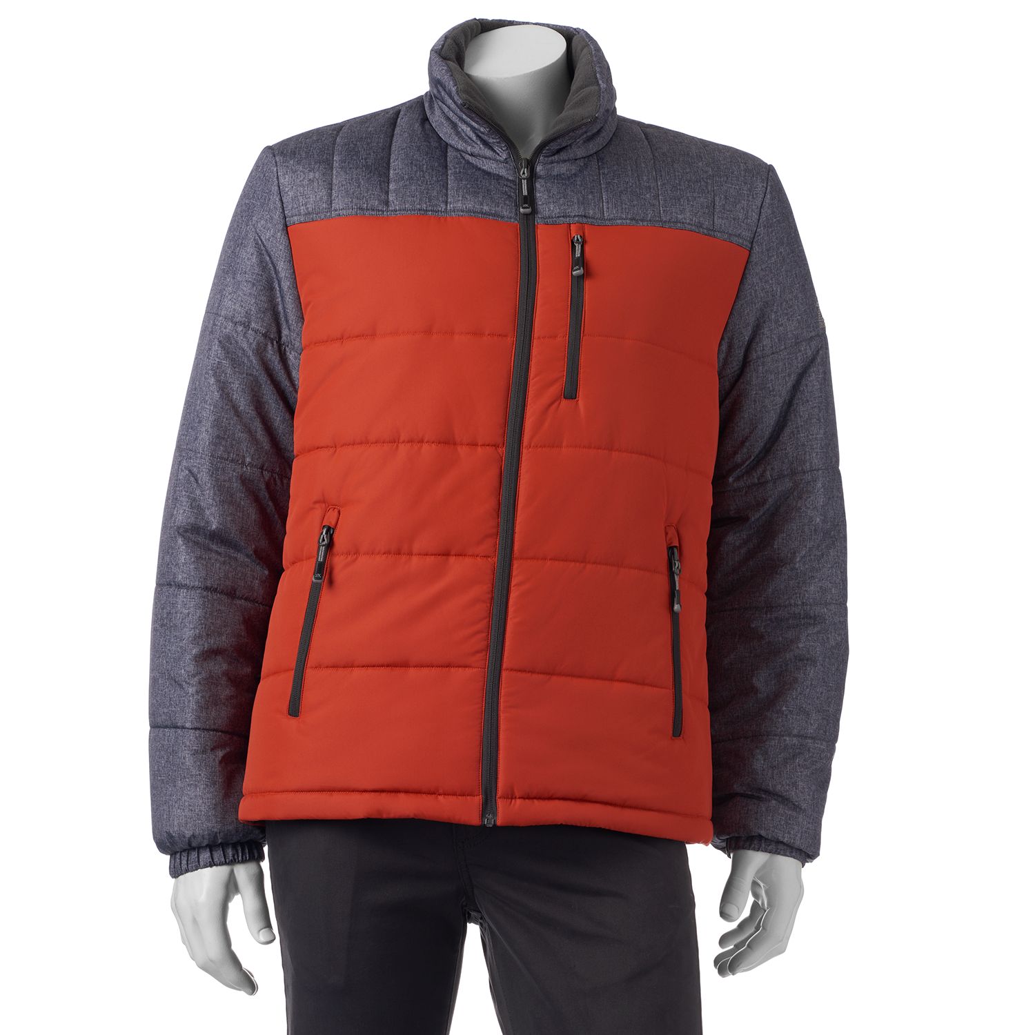 kohls mens puffer coats