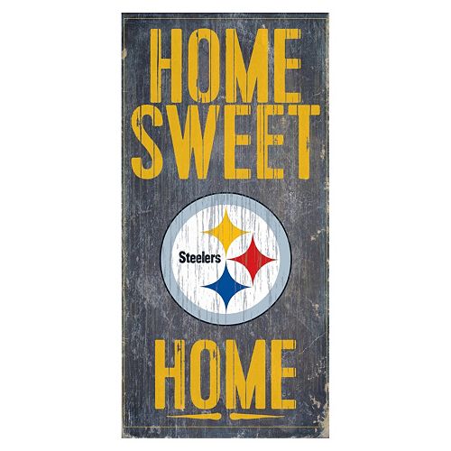 Pittsburgh Steelers Home Sweet Home Sign
