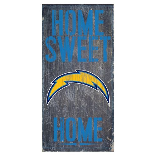 San Diego Chargers Home Sweet Home Sign