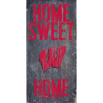Wisconsin Badgers Sweet Home Wall Art
