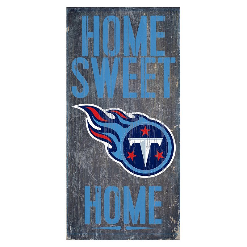 Tennessee Titans Home Sweet Home Sign, Multicolor