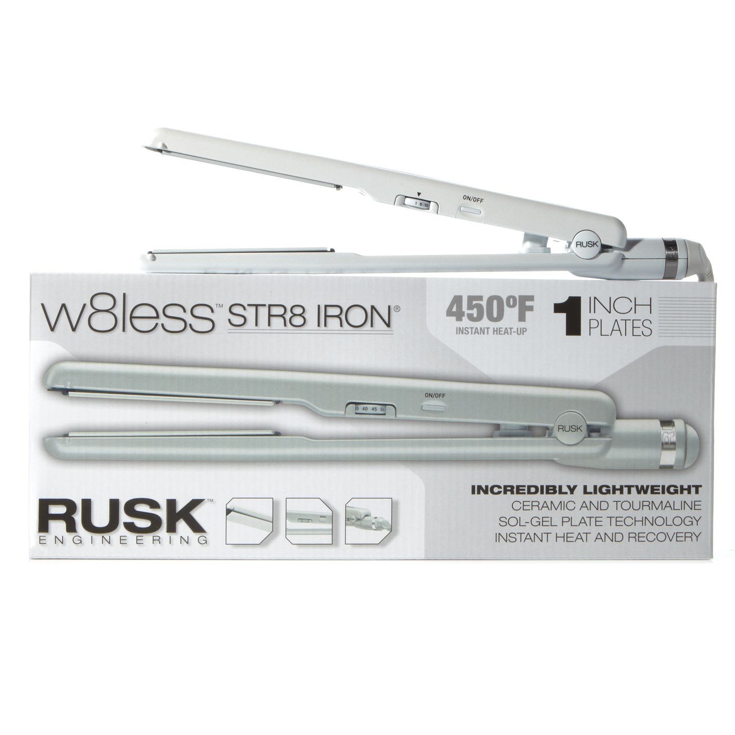 rusk w8less flat iron