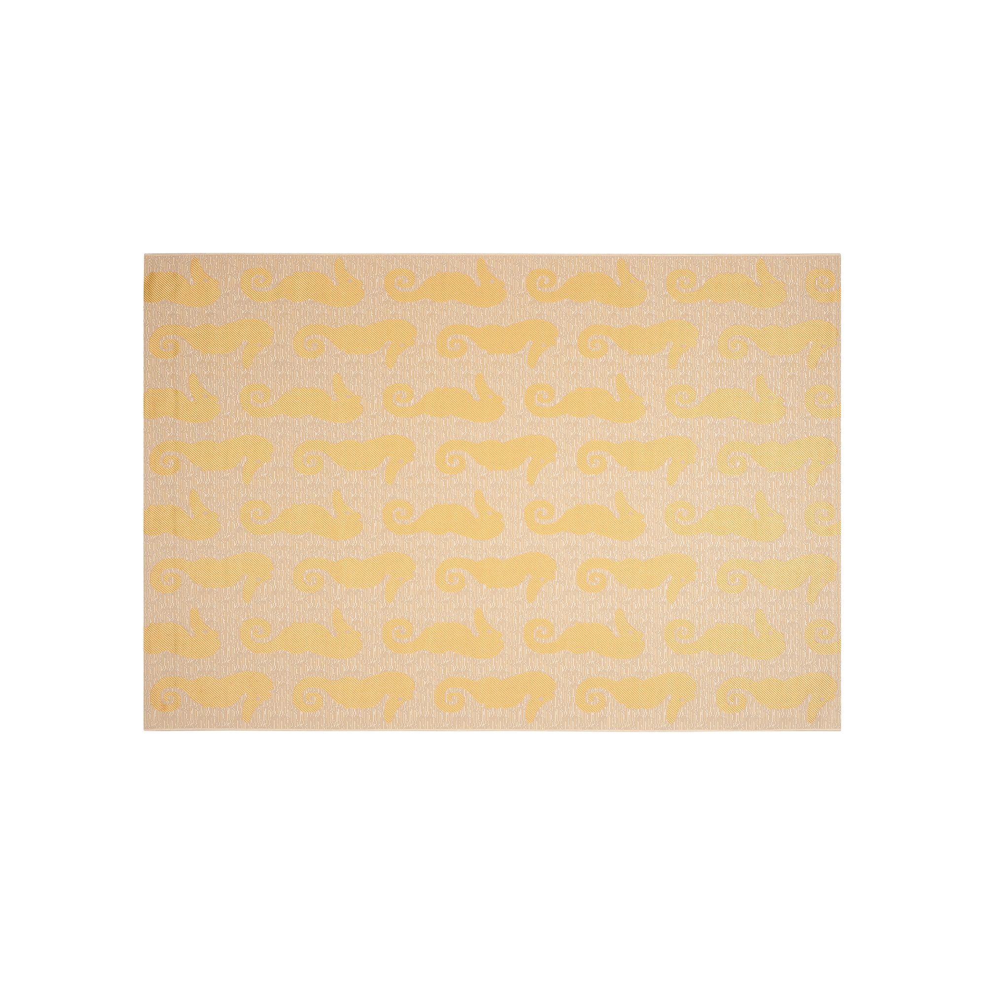 Safavieh Courtyard Seahorse Indoor Outdoor Rug, Beige Yellow