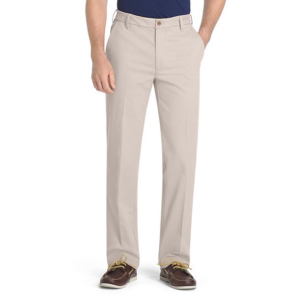 Men's IZOD Straight-Fit Performance Plus Flat-Front Chino Pants