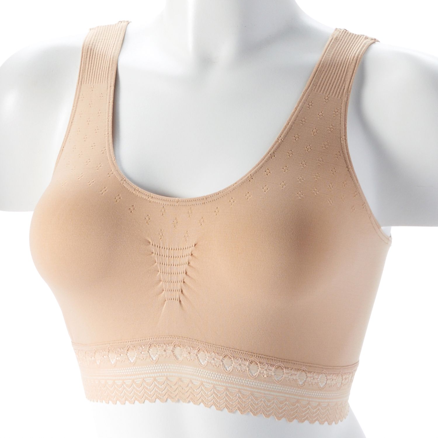 seamless microfiber bra