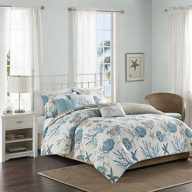 Madison Park Pacific Grove 6-piece Duvet Cover Set