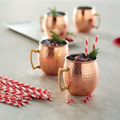 Food Network™ 18-oz. Hammered Copper-Plated Moscow Mule Mug