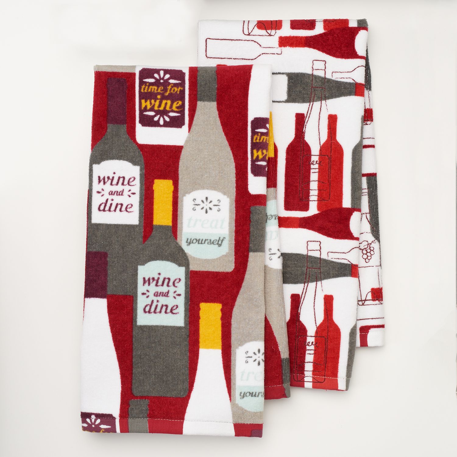 wine kitchen towels