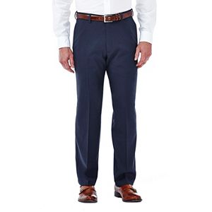 Men's Haggar Cool 18 Stretch Flat-Front Pants