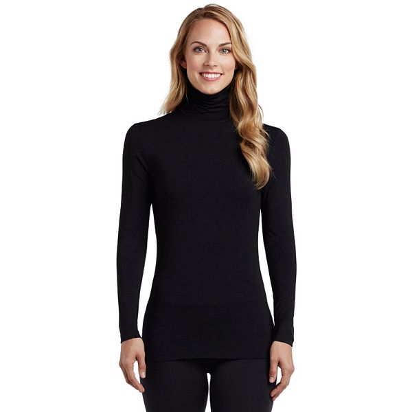 Women's Cuddl Duds Softwear with Stretch Turtleneck Top