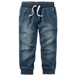 Baby Girl Carter's Denim Jogger Pants