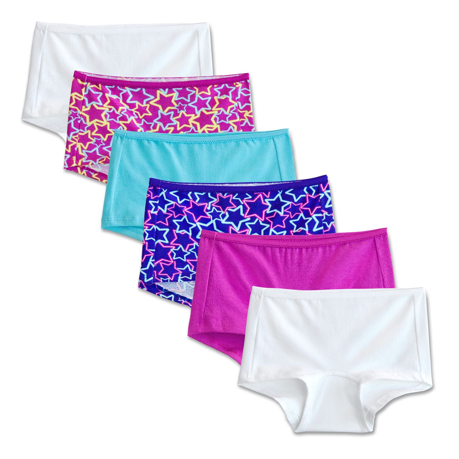 fruit of the loom breathable boy shorts