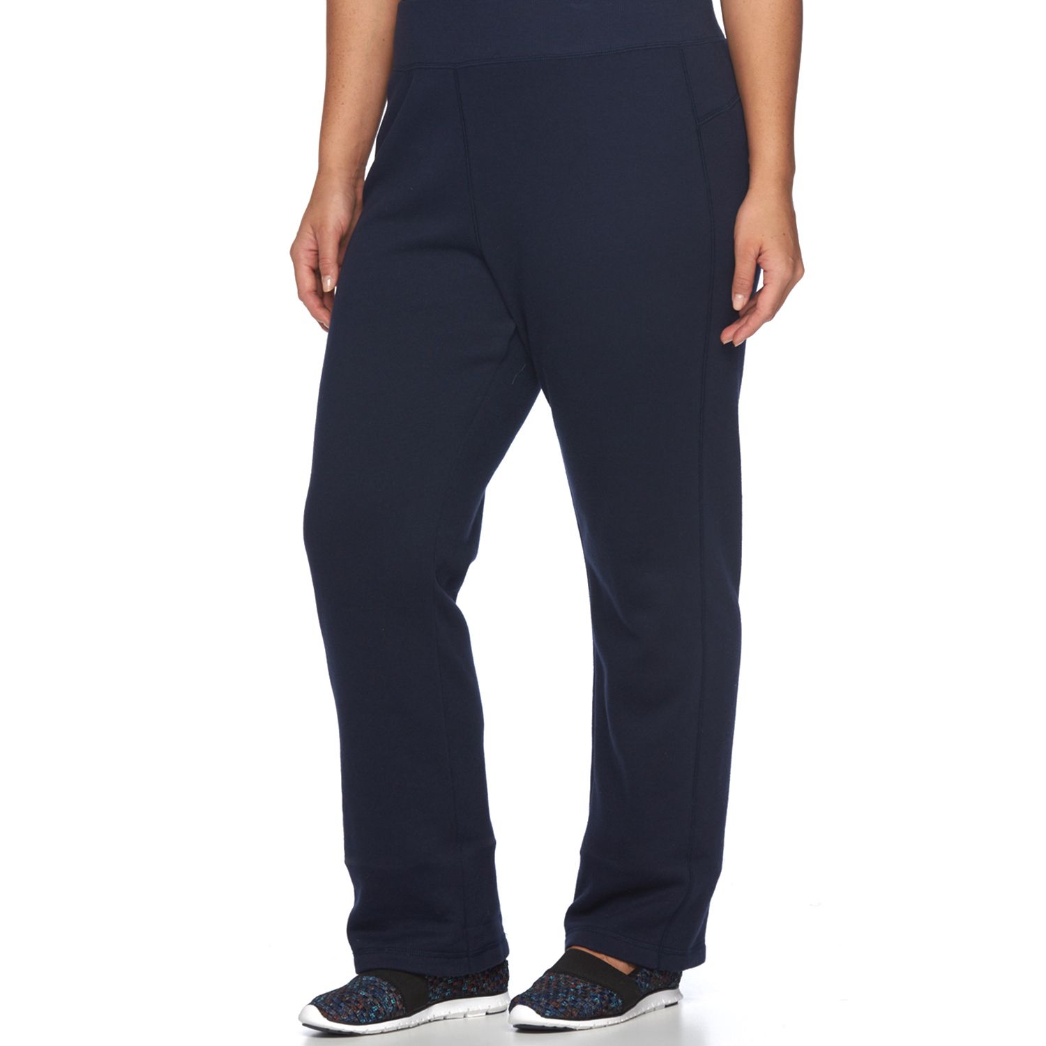 tek gear straight mid rise pants