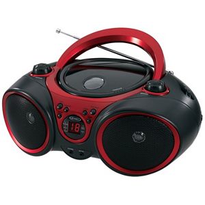 Jensen Portable Stereo CD Player with AM \/ FM Radio