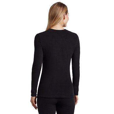 Women's Cuddl Duds Fleecewear with Stretch Crewneck Top
