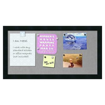 Amanti Art Mezzanotte Medium Magnetic Bulletin Board
