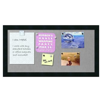 Amanti Art Mezzanotte Medium Magnetic Bulletin Board