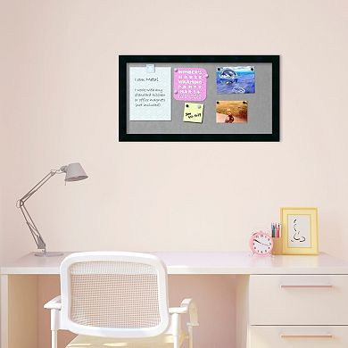 Amanti Art Mezzanotte Medium Magnetic Bulletin Board