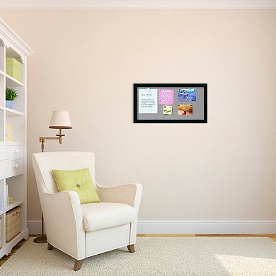 Amanti Art Mezzanotte Medium Magnetic Bulletin Board