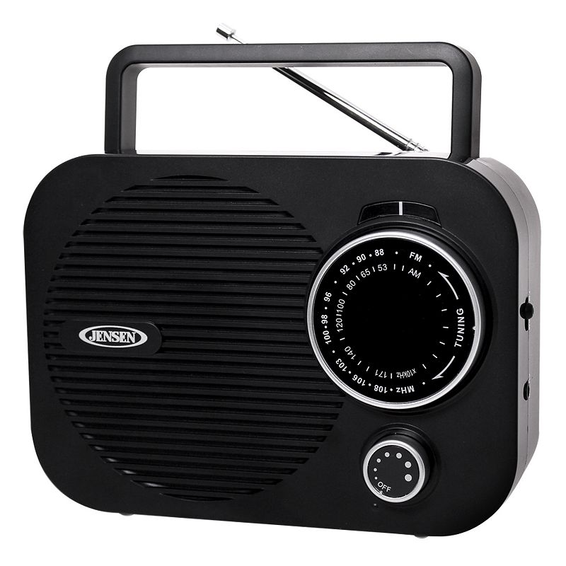69989311 Jensen Portable AM / FM Radio, Black sku 69989311