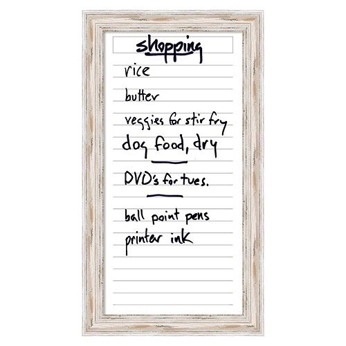 Amanti Art Alexandria Dry Erase List Wall Decor