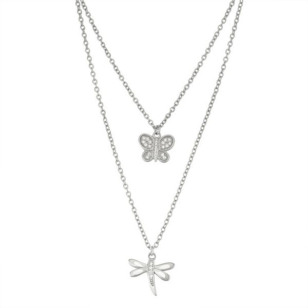 Kohls deals dragonfly necklace