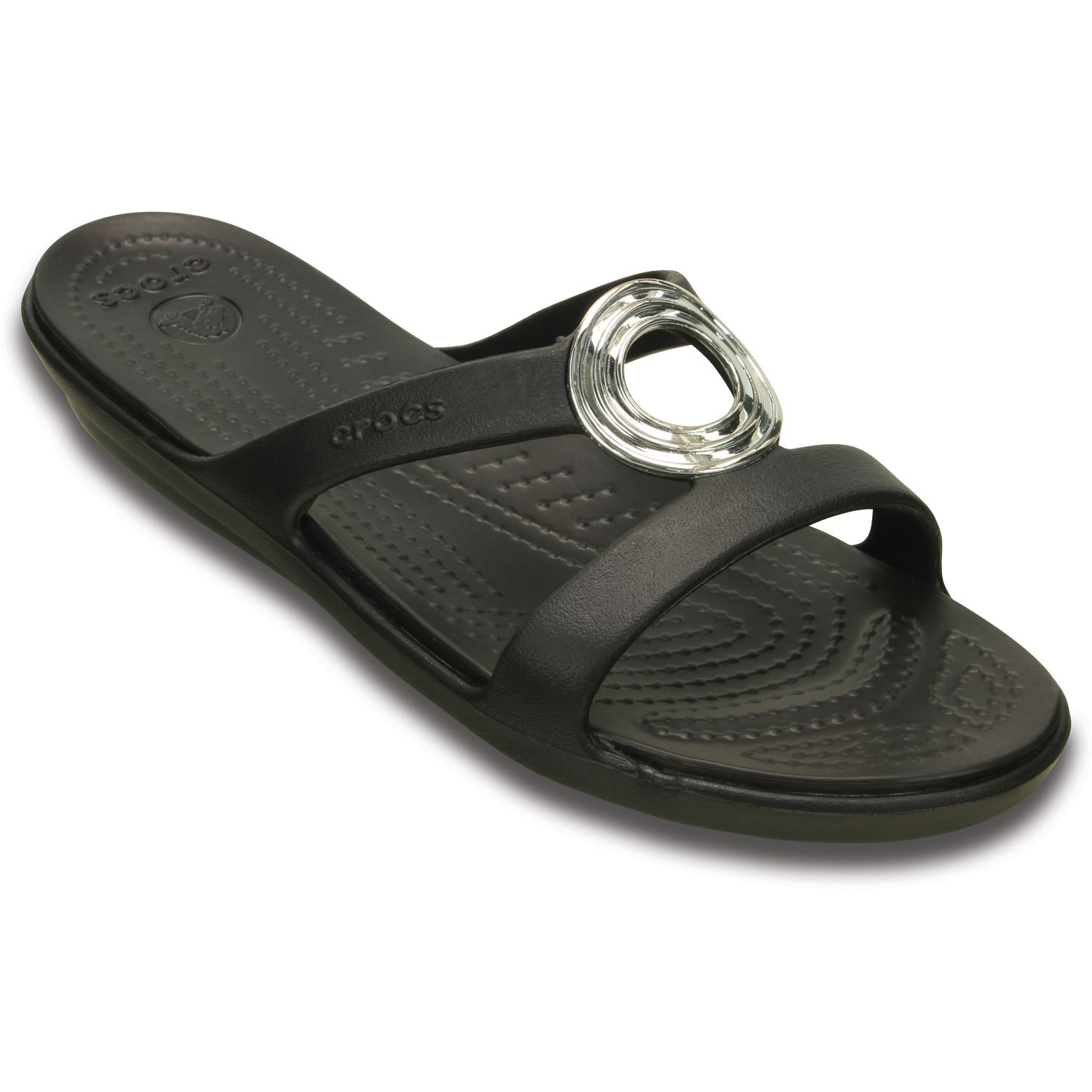 crocs women's sanrah circle sandal