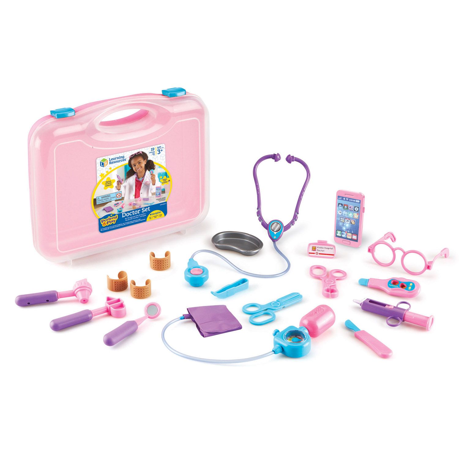 smoby doctor trolley playset