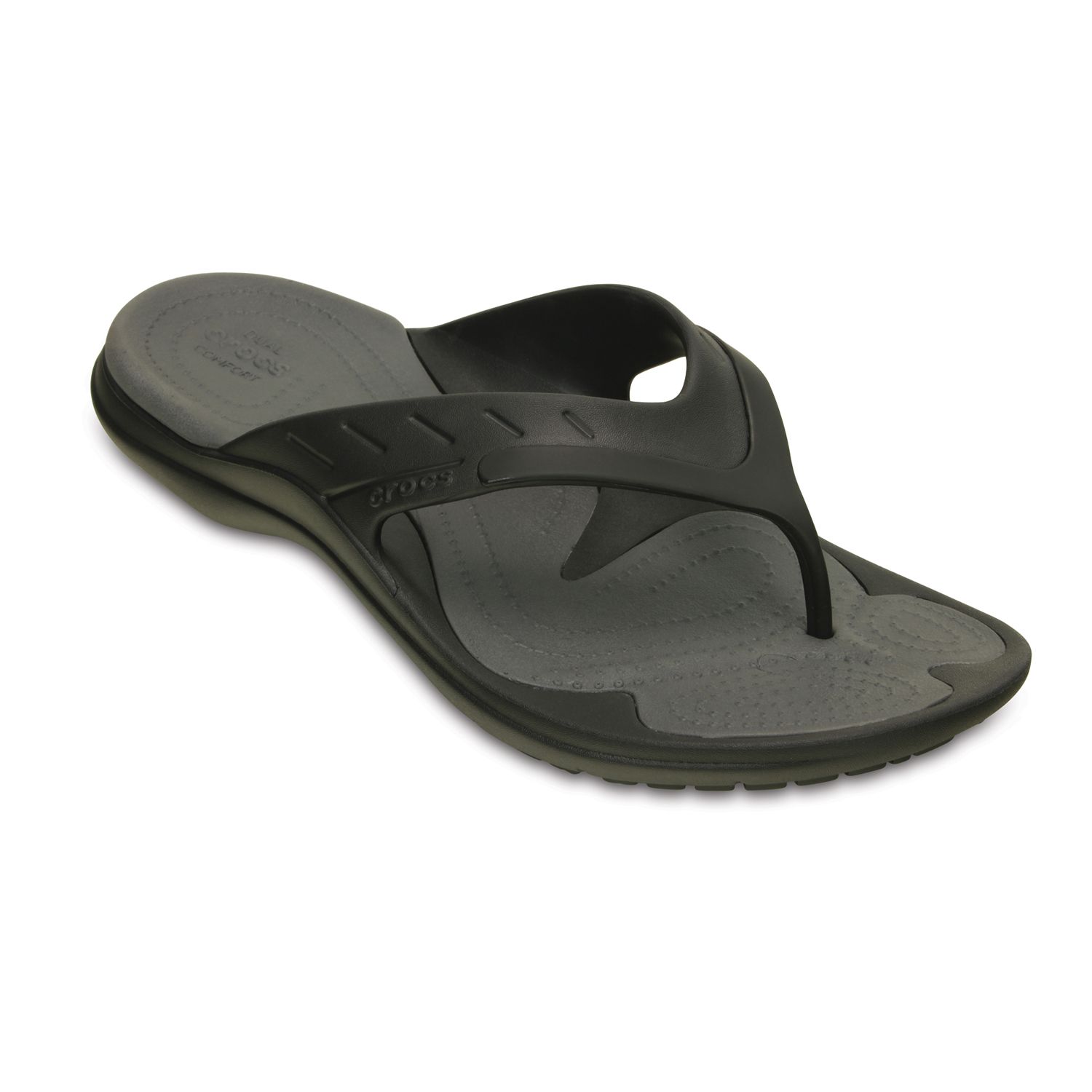 crocs men's modi sport flip flops