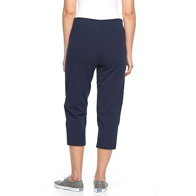 Women's Croft & Barrow® Pull-On Knit Capris