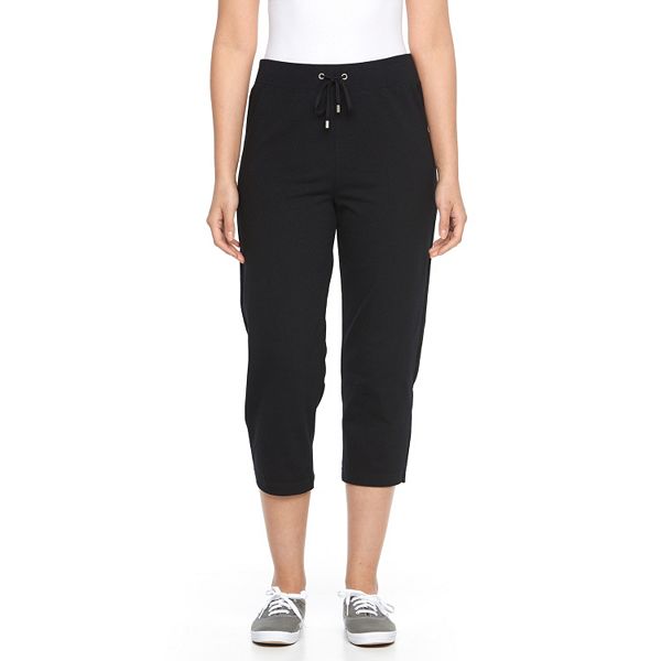 Women's Croft & Barrow® PullOn Knit Capris