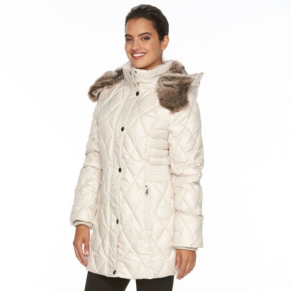 Women's Apt. 9® Hooded Quilted Puffer Jacket