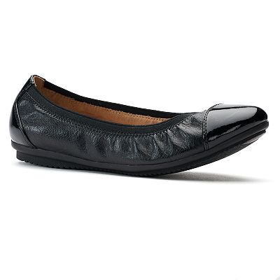 Croft Barrow® Women's Ortholite Cap-Toe Ballet Flats