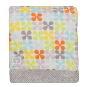 Boppy Velour-Trim Reversible Blanket