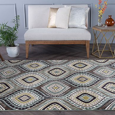 KHL Rugs Capri Aurora Ogee Rug