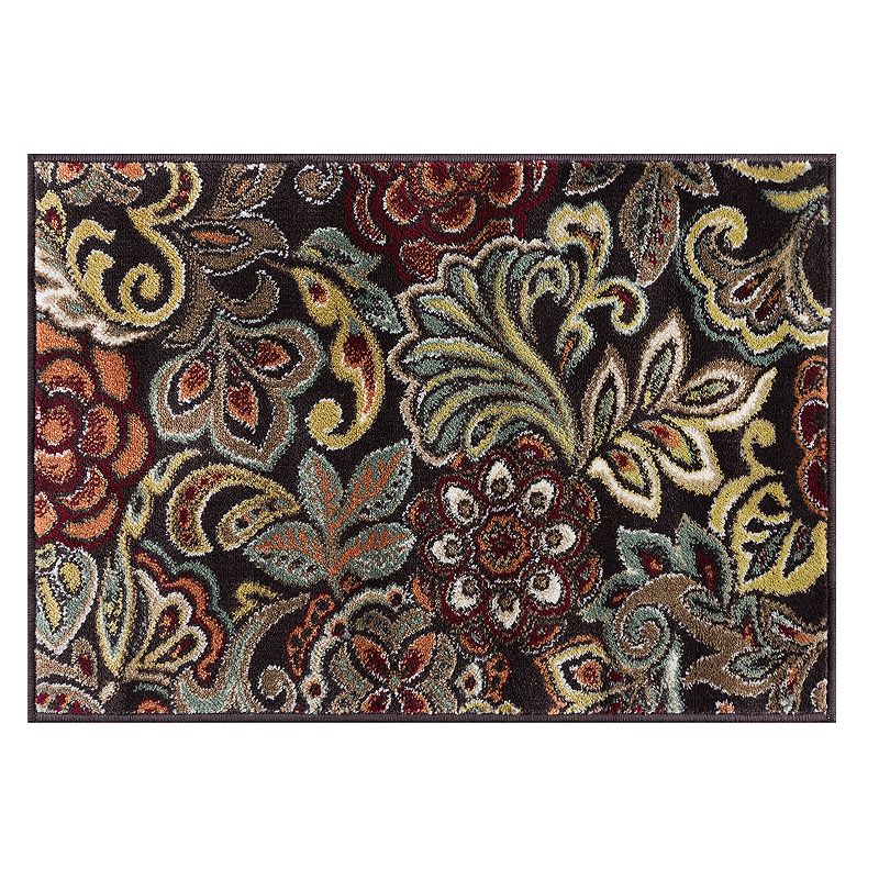 KHL Rugs Dilek Abstract Rug, Brown, 5X7 Ft