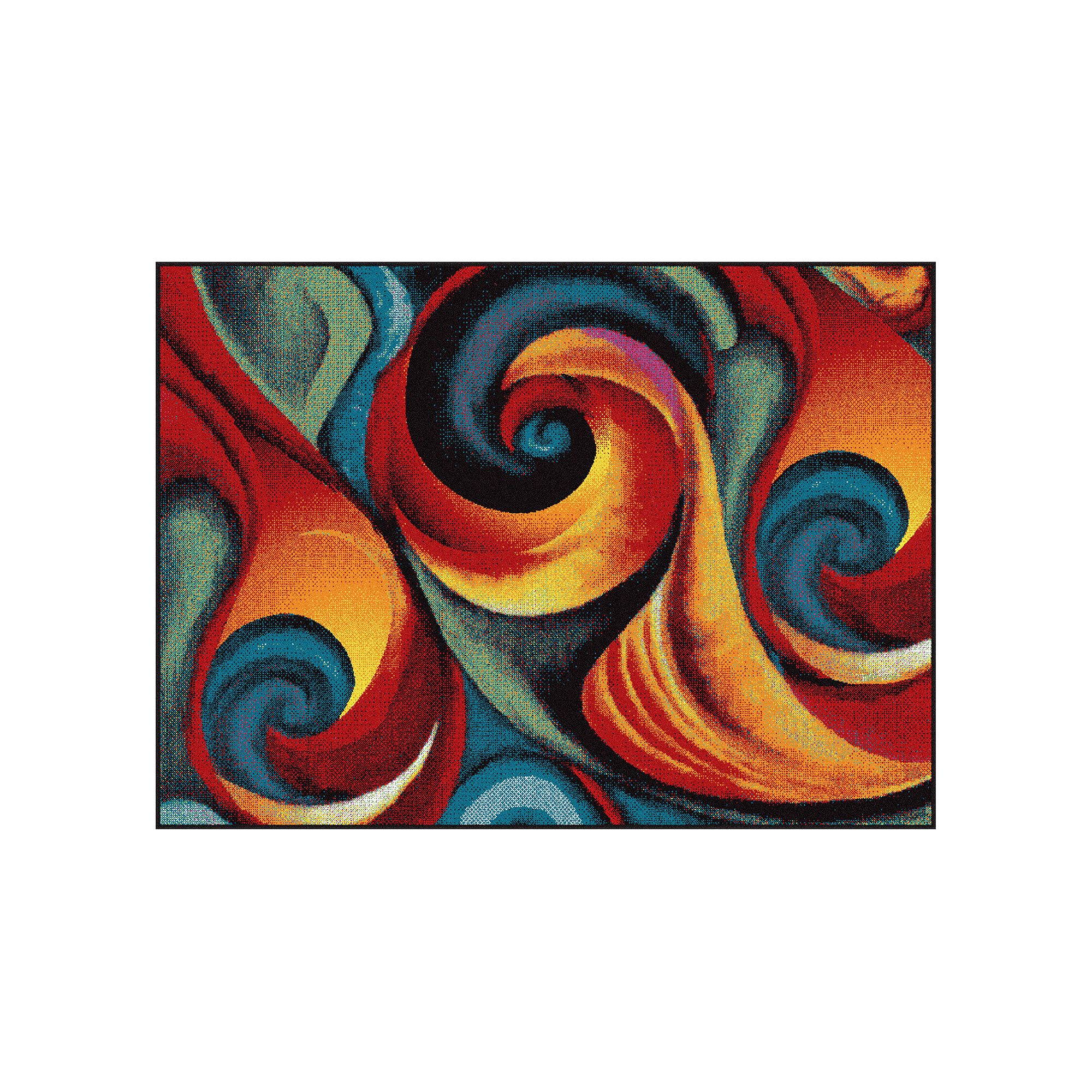 KHL Rugs Symphony Susan Abstract Rug, Multi