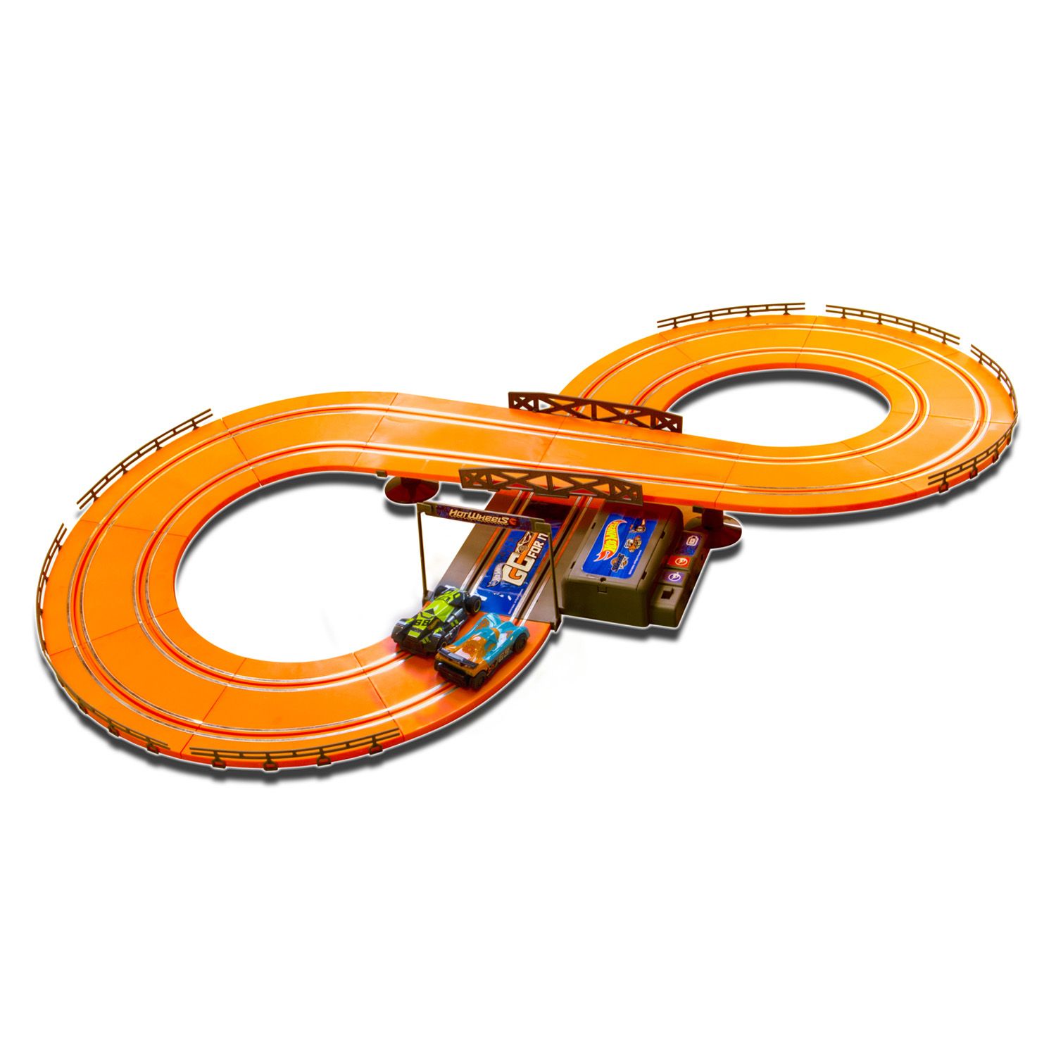 hot wheels 30 ft slot track