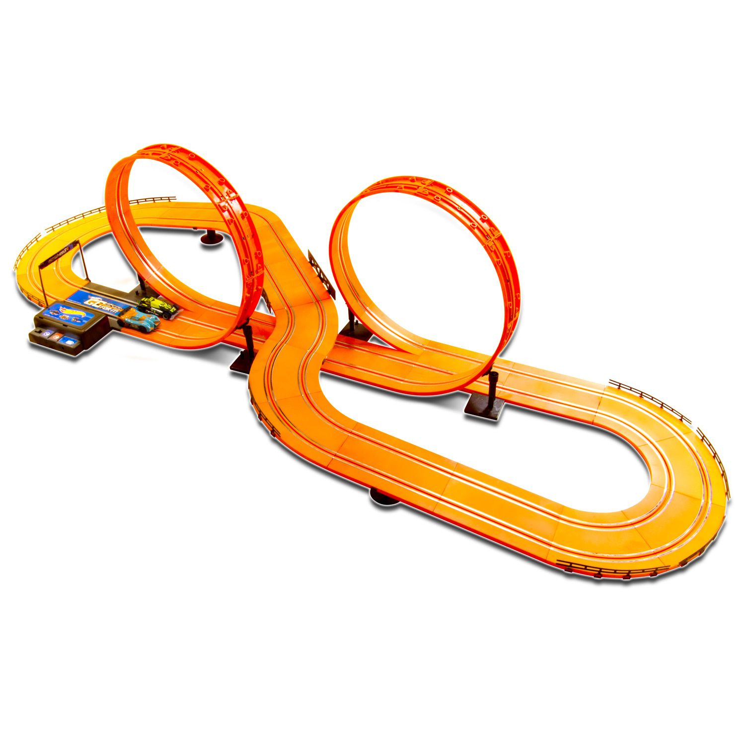 hot wheels 30 ft slot track