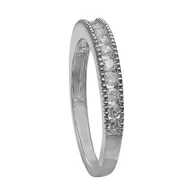 PRIMROSE Sterling Silver Cubic Zirconia Ring