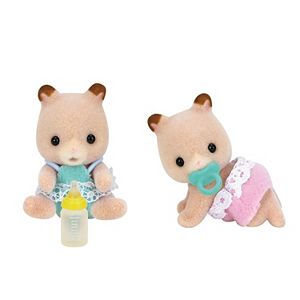 Calico Critters Fluffy Hamster Twins
