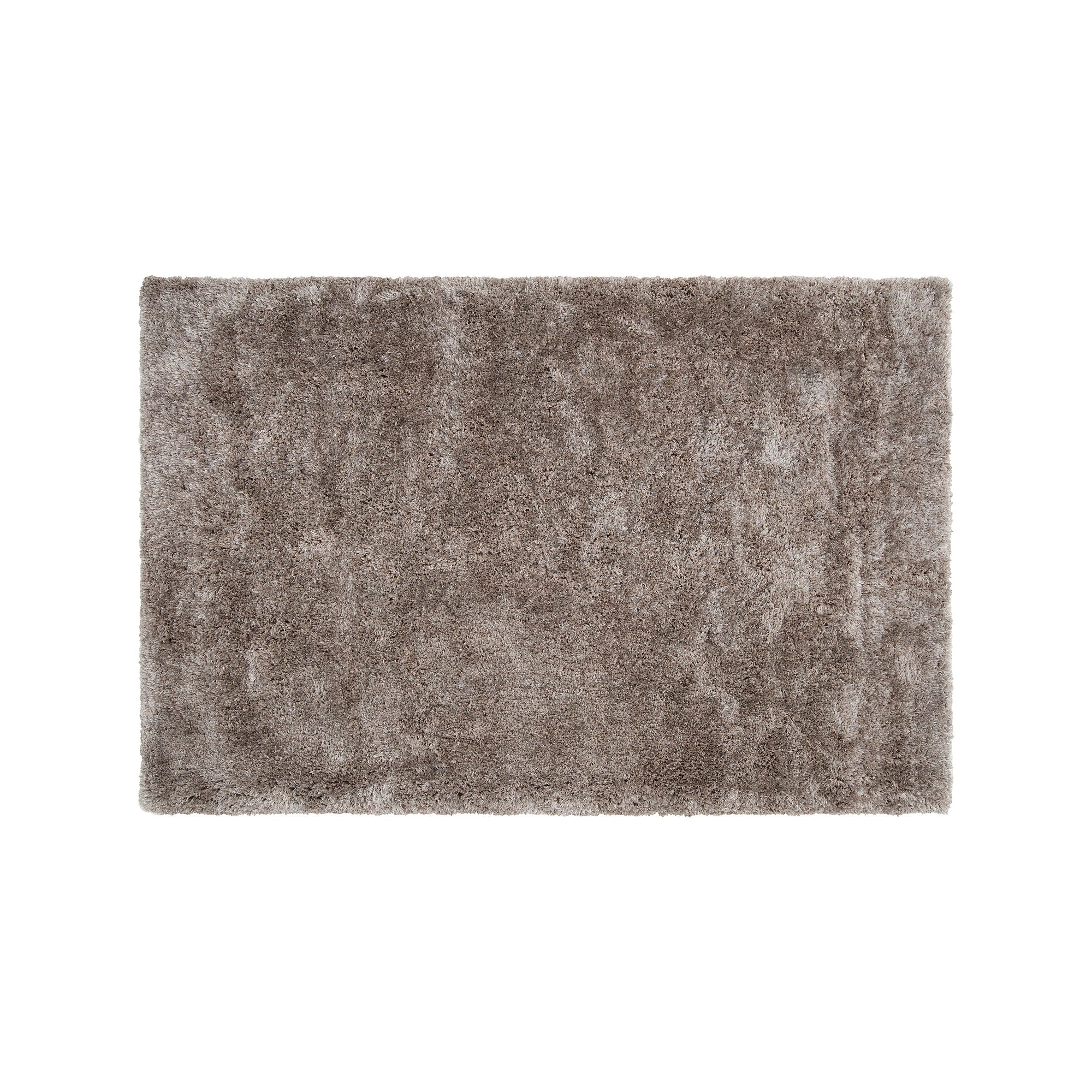 Decor 140 Villa Solid Shag Rug, Light Gray