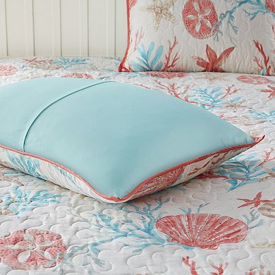 Madison Park Pacific Grove 6-piece Quilt Set with Shams and Decorative Pillows