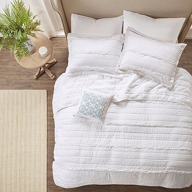 Madison Park Isabella 4-piece Quilt Set with Shams and Decorative Pillows