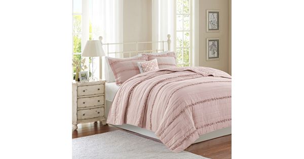 Madison Park Isabella 4-piece Coverlet Set