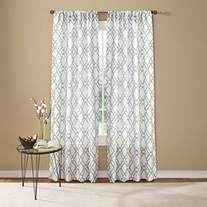 Custom Home Fretwork Curtain