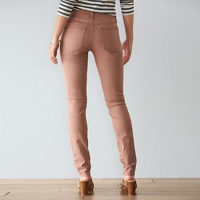 Women's Sonoma Goods For Life® Sateen Skinny Pants